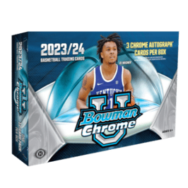 2023/24 Bowman University Chrome Basketball Delight Box
