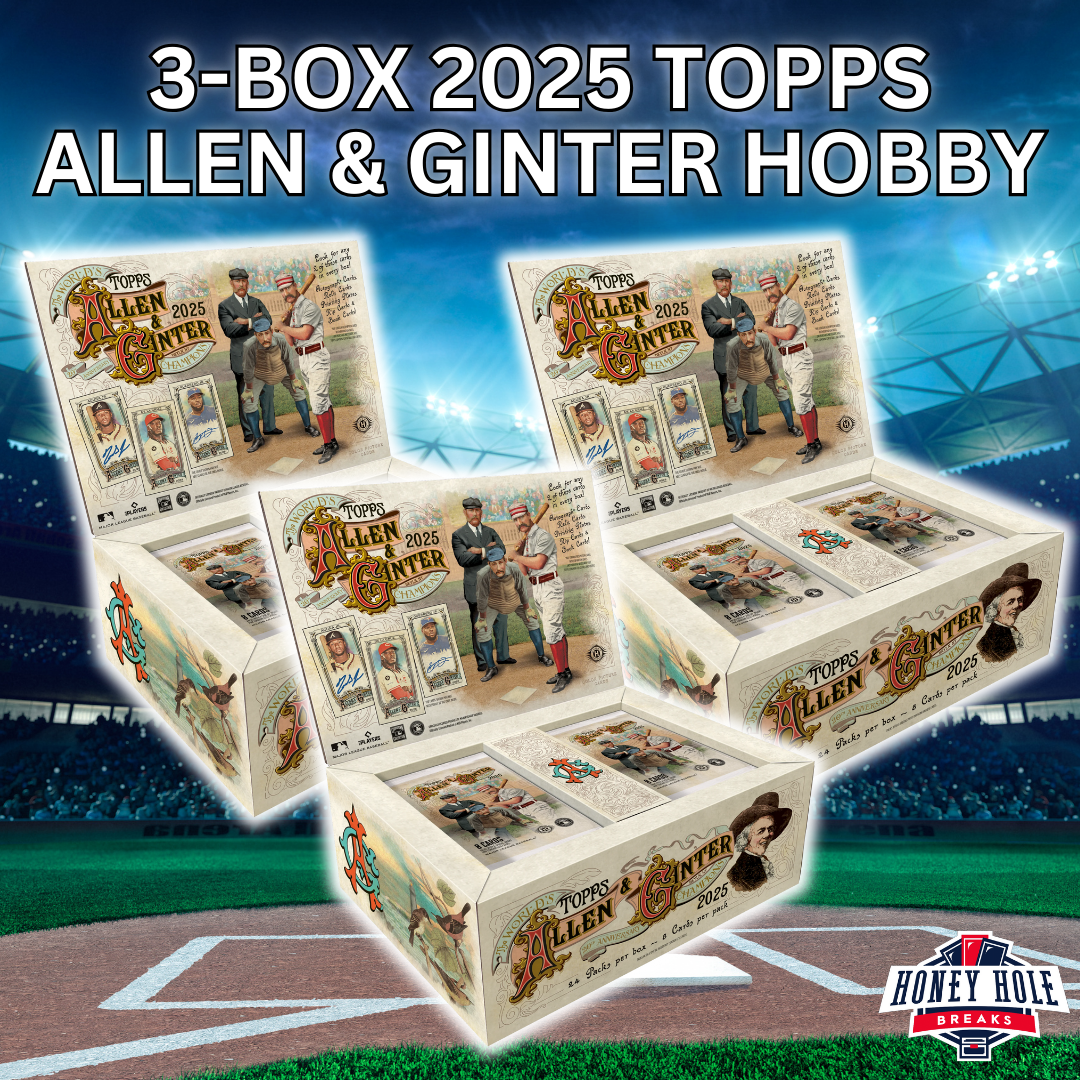3x 2025 Topps Allen & Ginter Baseball Hobby - RANDOM TEAM Break #1282