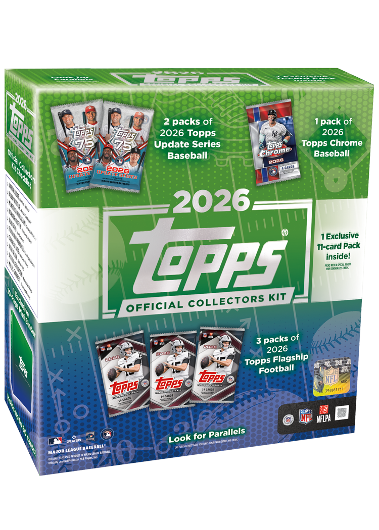 2026 Topps MLB x NFL Official Collectors Kit