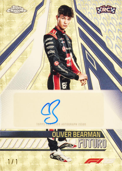 2025 Topps Chrome Formula 1 Racing Hobby Box