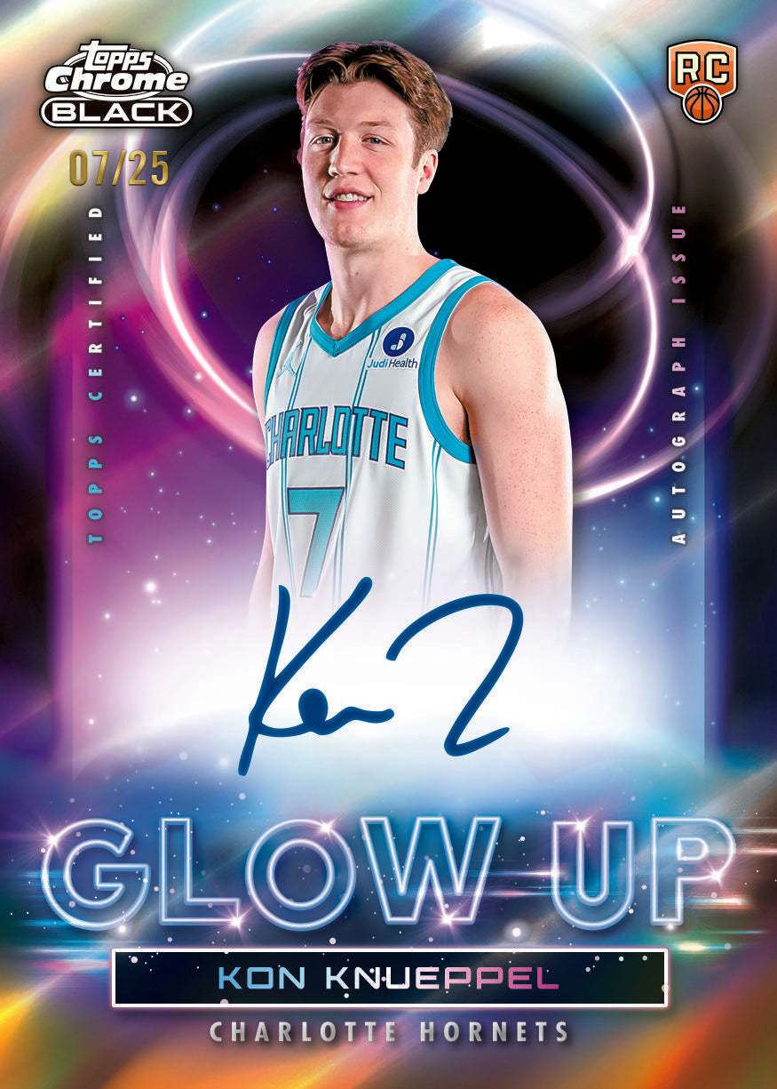 2025/26 Topps Chrome Black Basketball Hobby Box