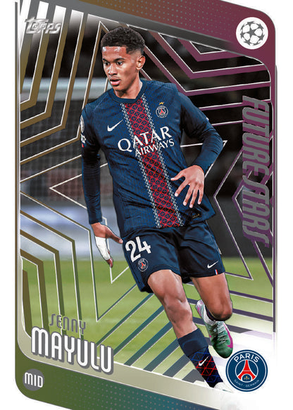 2025/26 Topps UEFA Club Competitions Soccer Hobby Box