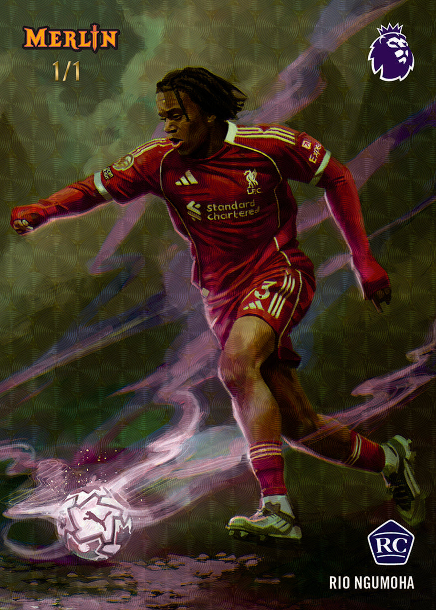 2026 Topps Merlin Premier League Soccer Blaster Box