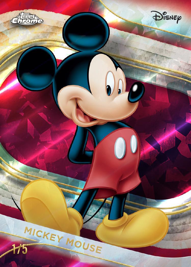 2025 Topps Chrome Disney Sapphire Edition Box