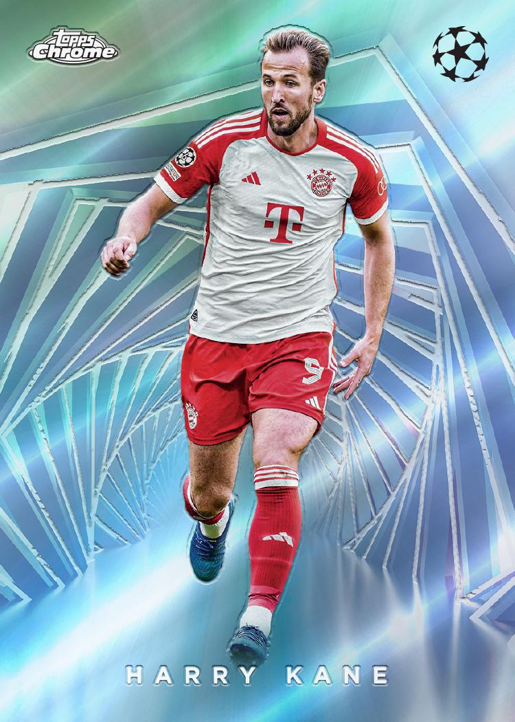 2023/24 Topps UEFA Club Competitions Chrome Soccer Hobby Box