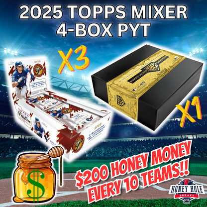 3x '25 Topps Pristine Baseball Hobby, 1x '25 Topps Gilded Collection Baseball Hobby - PICK YOUR TEAM Break #1653