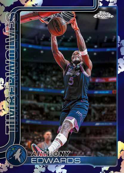 2025/26 Topps Chrome Update Series Basketball Delight Box