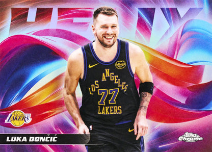 2025/26 Topps Chrome Update Series Basketball Delight Box