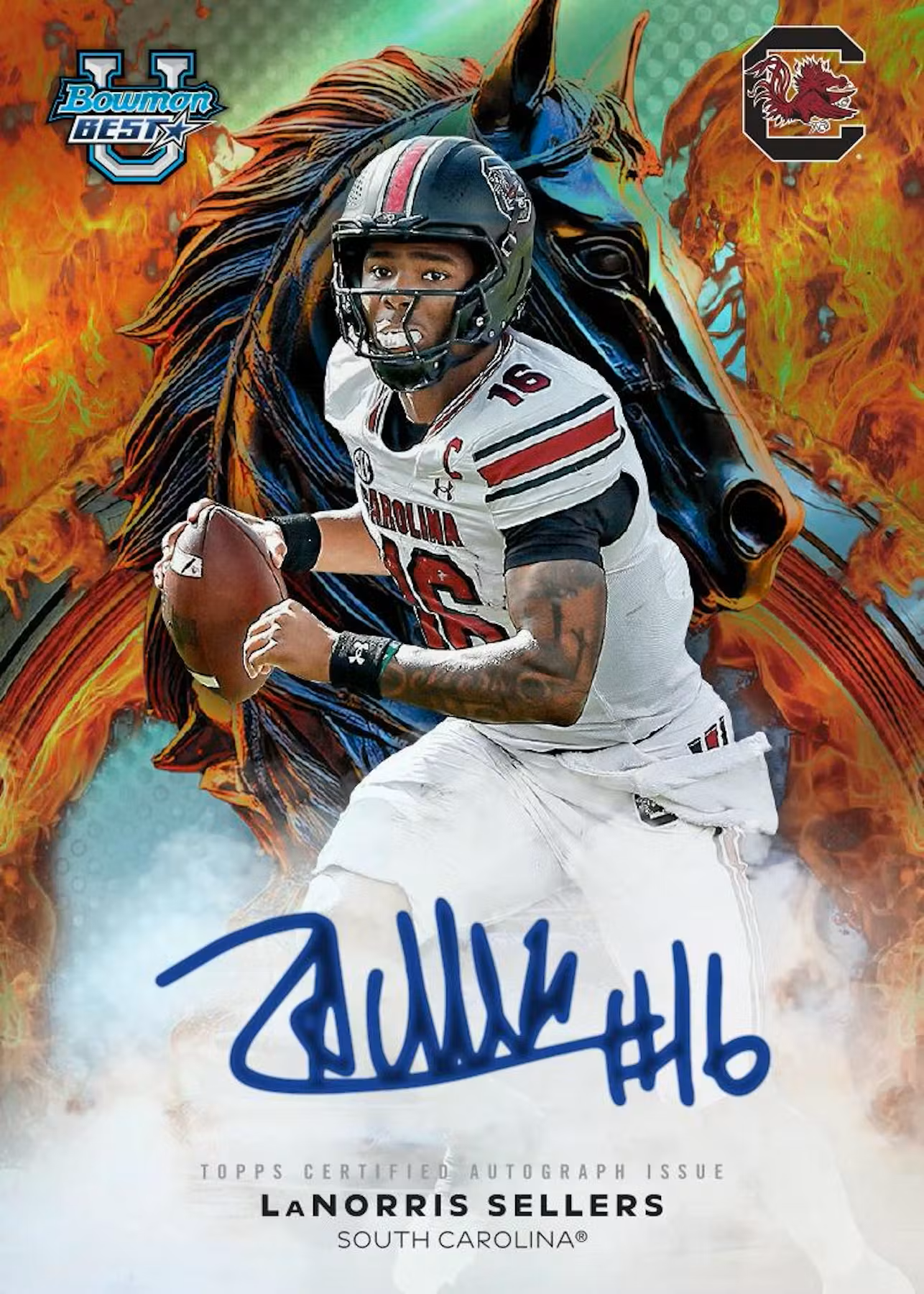 2025 Bowman's Best University Football Hobby Box