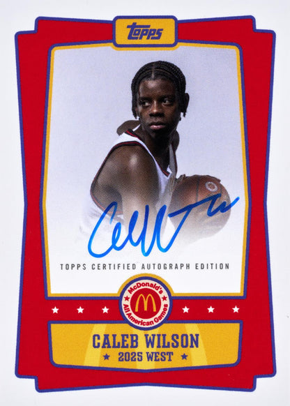 2025 Topps Chrome McDonald's All American Basketball Hobby Box