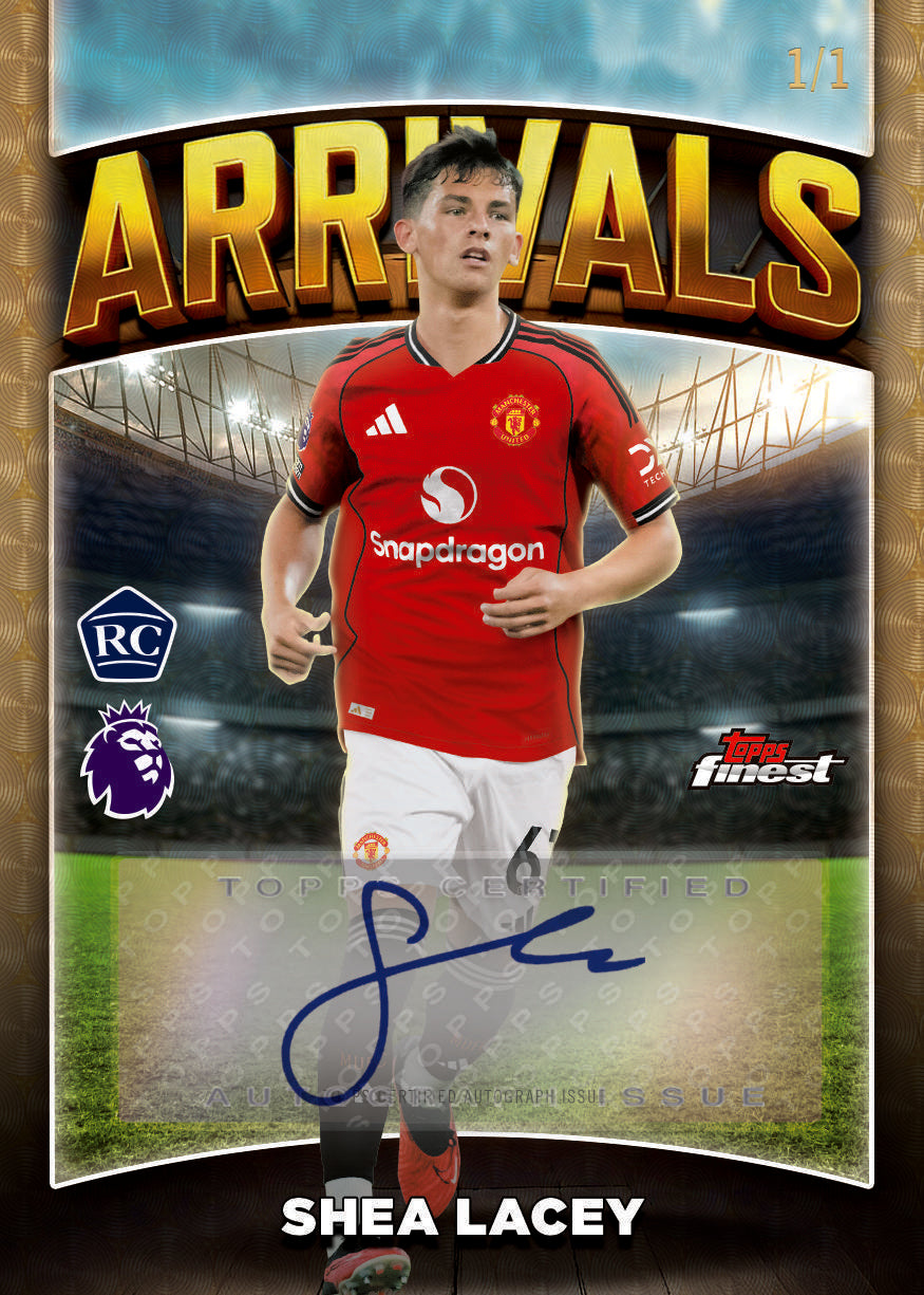 2026 Topps Finest Premier League Soccer Hobby Box