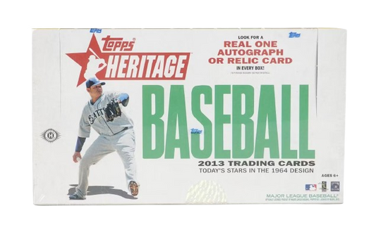 2013 Topps Heritage Baseball Hobby Box