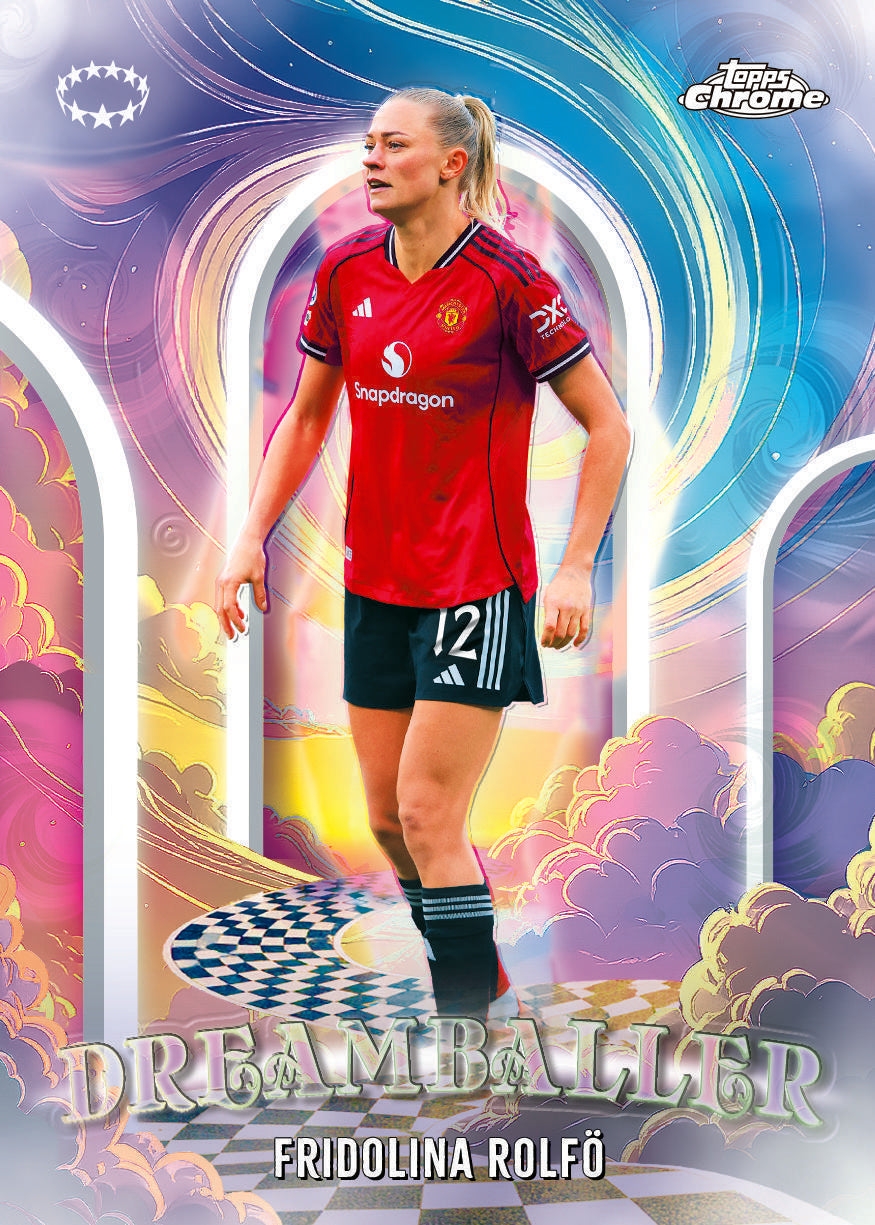 2025/26 Topps UEFA Women's Champions League Chrome Soccer Hobby Box