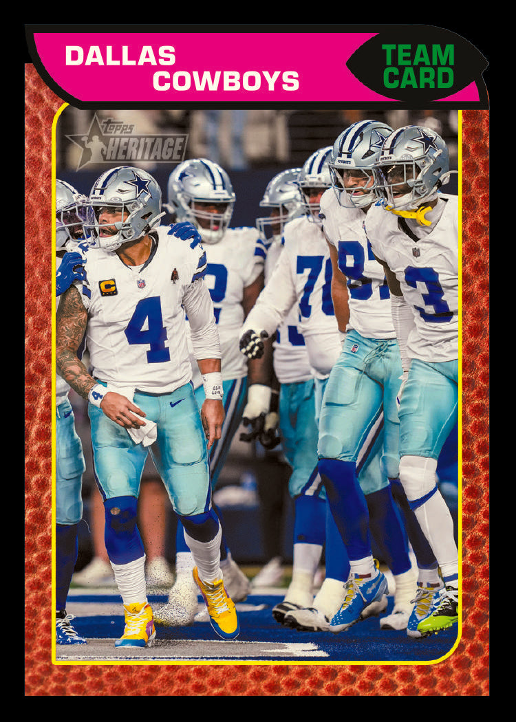 2026 Topps Heritage Football Hobby Box