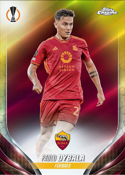 2023/24 Topps UEFA Club Competitions Chrome Soccer Hobby Box
