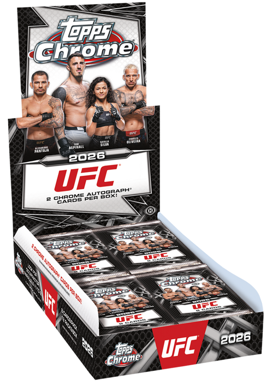 2026 Topps UFC Chrome Hobby Box