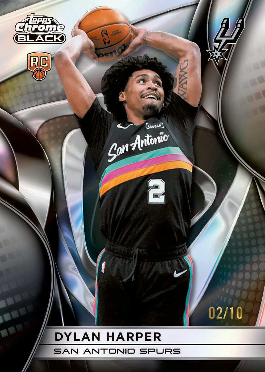 2025/26 Topps Chrome Black Basketball Hobby Box