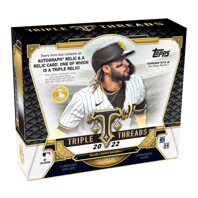 2022 Topps Triple Threads Baseball Hobby Box