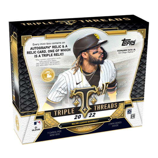 2022 Topps Triple Threads Baseball Hobby Box