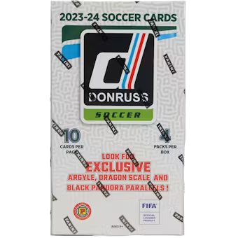 2023/24 Panini Donruss Soccer International Hobby Box