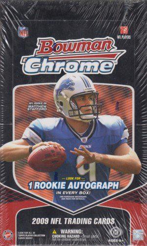 2009 Bowman Chrome Football Hobby Box
