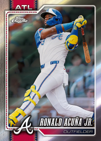 2026 Topps Chrome Baseball Hobby Box