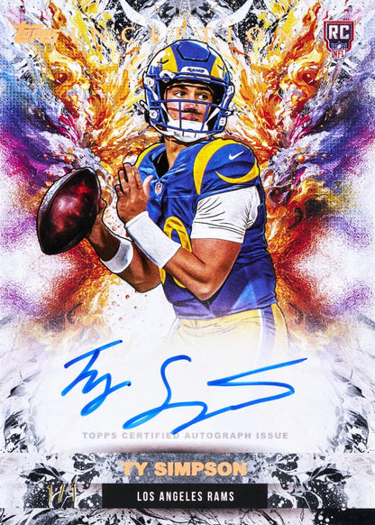 2026 Topps Inception Football Hobby Box