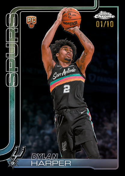 2025/26 Topps Chrome Update Series Basketball Delight Box