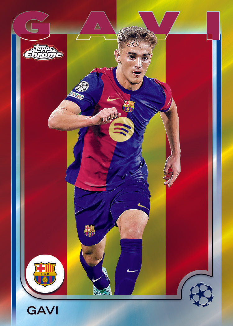 2024/25 Topps UEFA Club Competitions Chrome Soccer Hobby Box