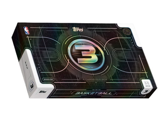 2025/26 Topps Three Basketball Hobby Box