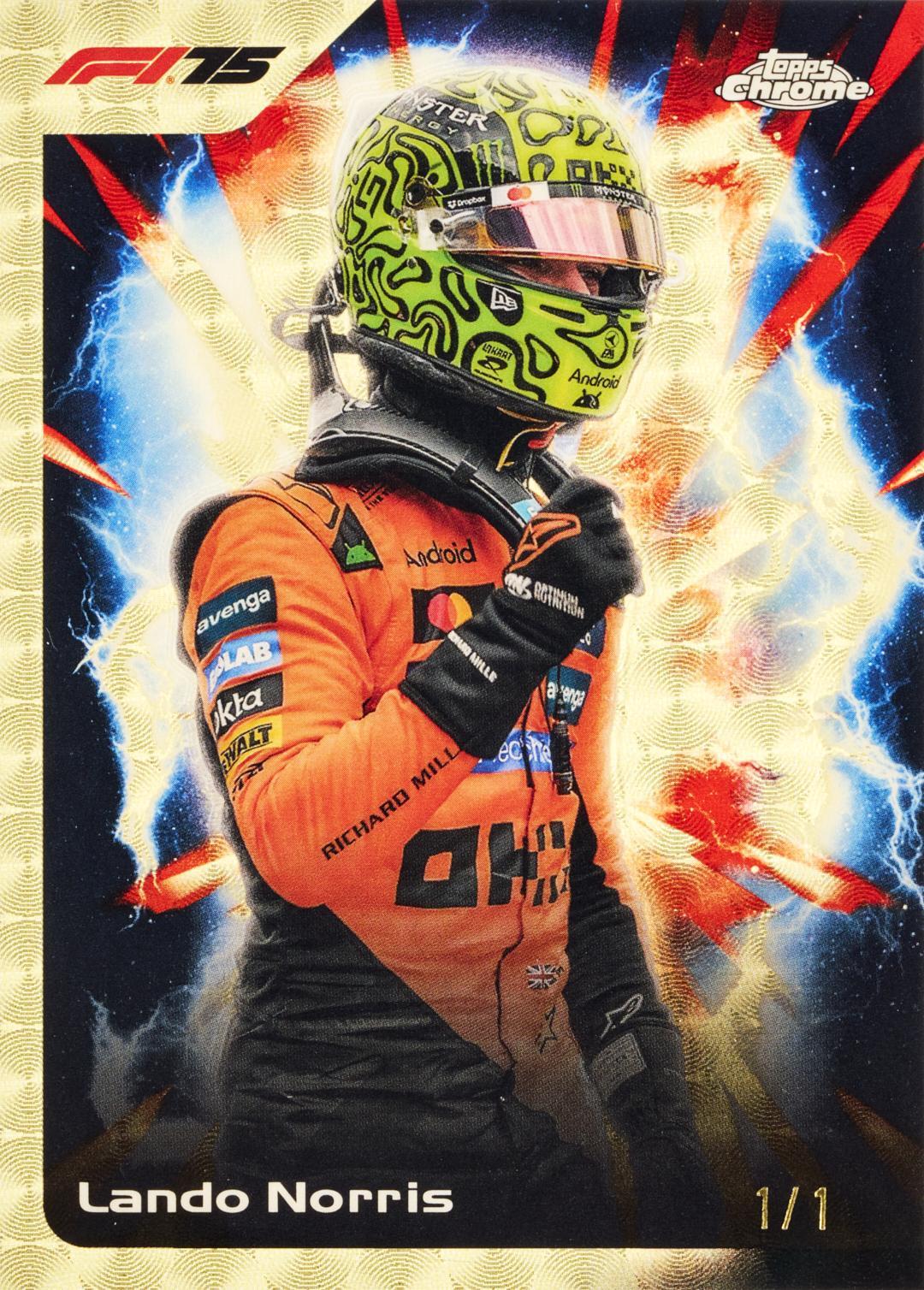 2025 Topps Chrome Formula 1 Racing Hobby Box