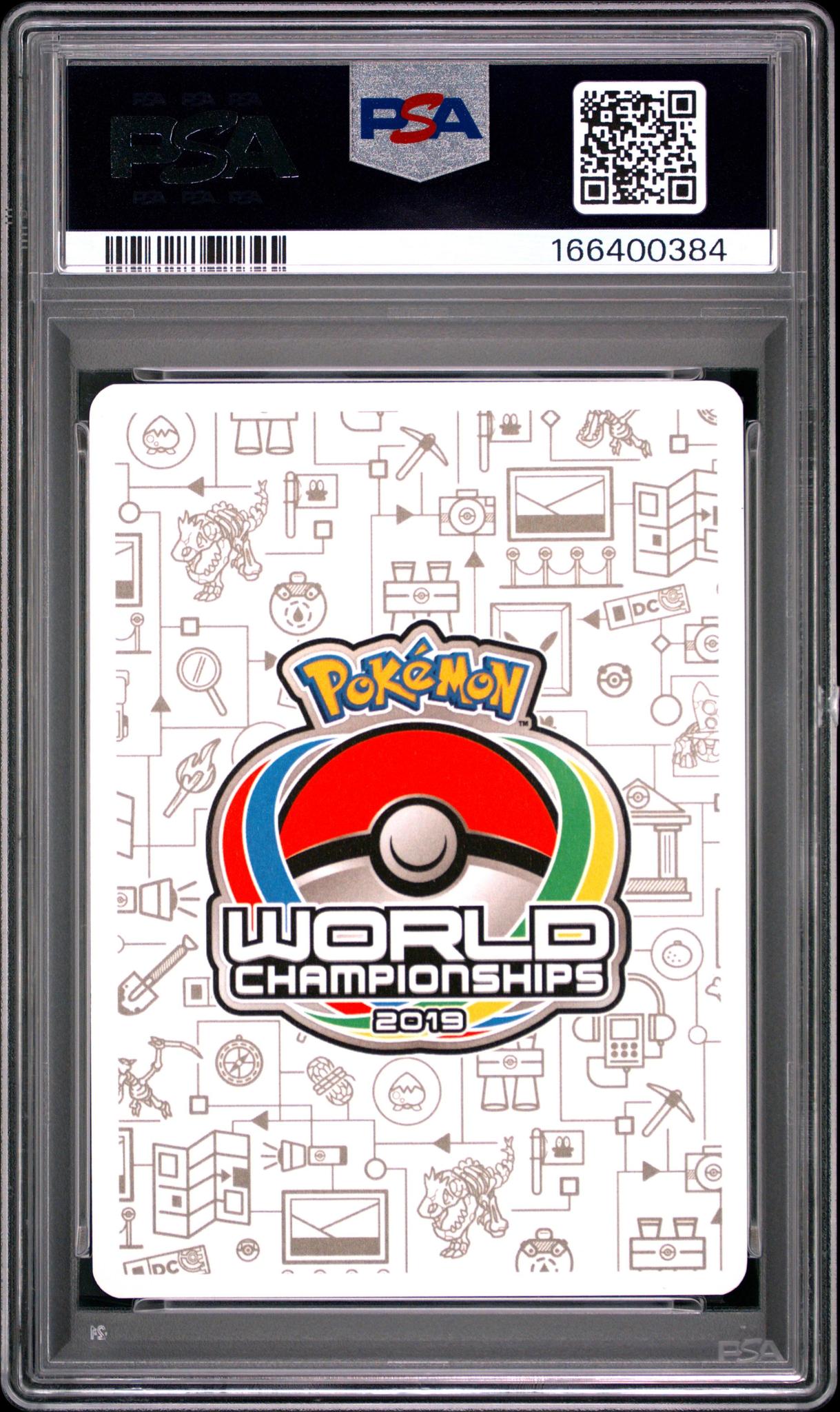 2019 Pokemon 2019 World Championships Deck Perfection 20 Reshiram & Charizard Gx PSA 10