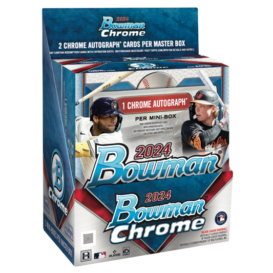 2024 Bowman Chrome Baseball Hobby 12 Box Case