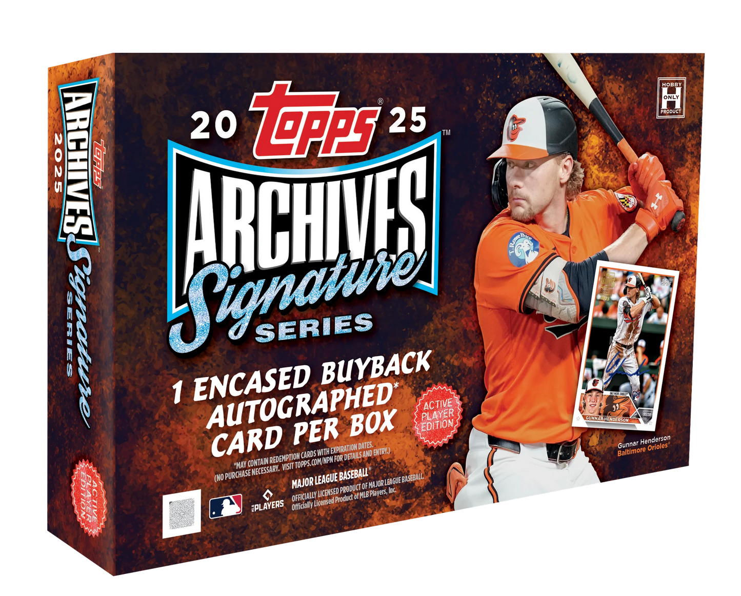 2025 Topps Archives Signature Series Active Player Edition Baseball Hobby Box