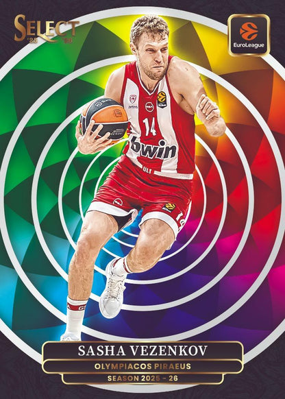 2025/26 Panini Select EuroLeague Basketball Hobby Box