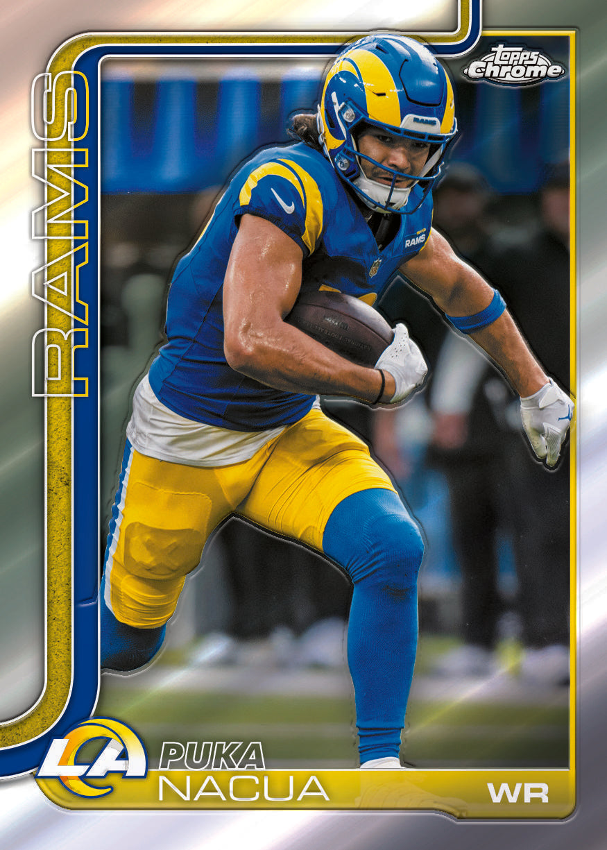 2025 Topps Chrome Football Hobby Box
