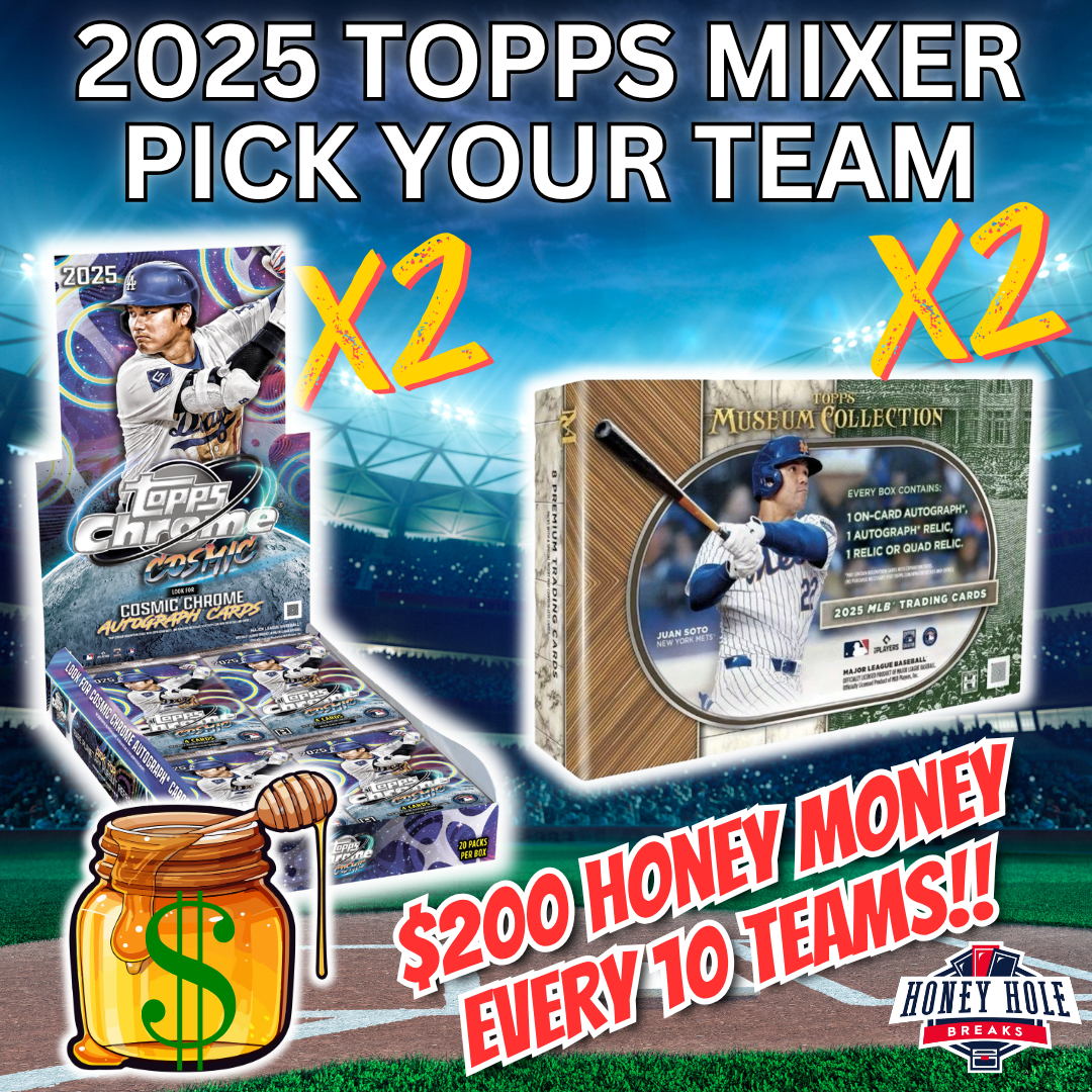 2x '25 Cosmic Chrome Baseball Hobby, 2x '25 Topps Museum Collection Hobby - PICK YOUR TEAM Break #1663