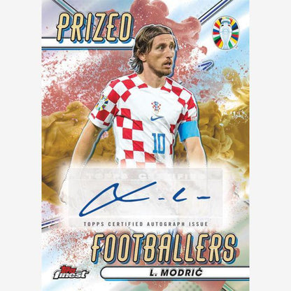 2024 Topps Finest Road to UEFA Euro Soccer Hobby Box