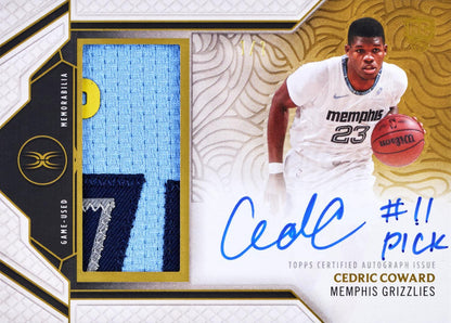 2025/26 Topps Definitive Basketball Hobby 2 Box Case