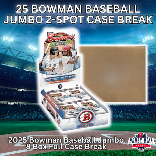 2025 Bowman Baseball Jumbo 2-Spot Case Break