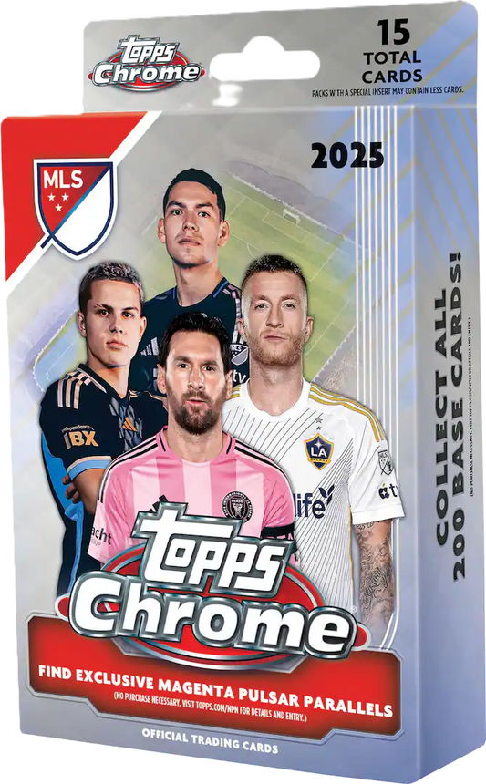 2025 Topps MLS Chrome Soccer Hanger