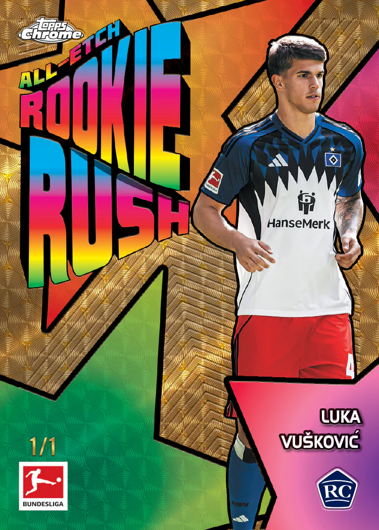 2025/26 Topps Chrome Bundesliga Soccer Hobby Box