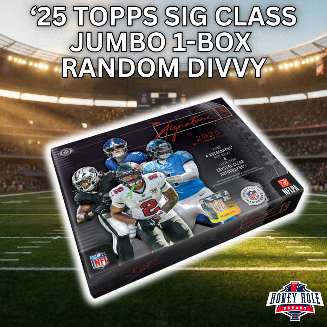 1x '25 Topps Signature Class Football Jumbo - RANDOM DIVISION Break #1781