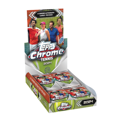 2024 Topps Chrome Tennis Hobby Box