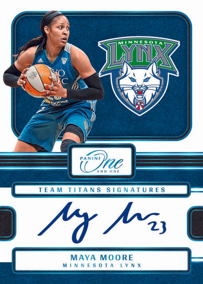 2025 Panini One & One WNBA Basketball Hobby Box