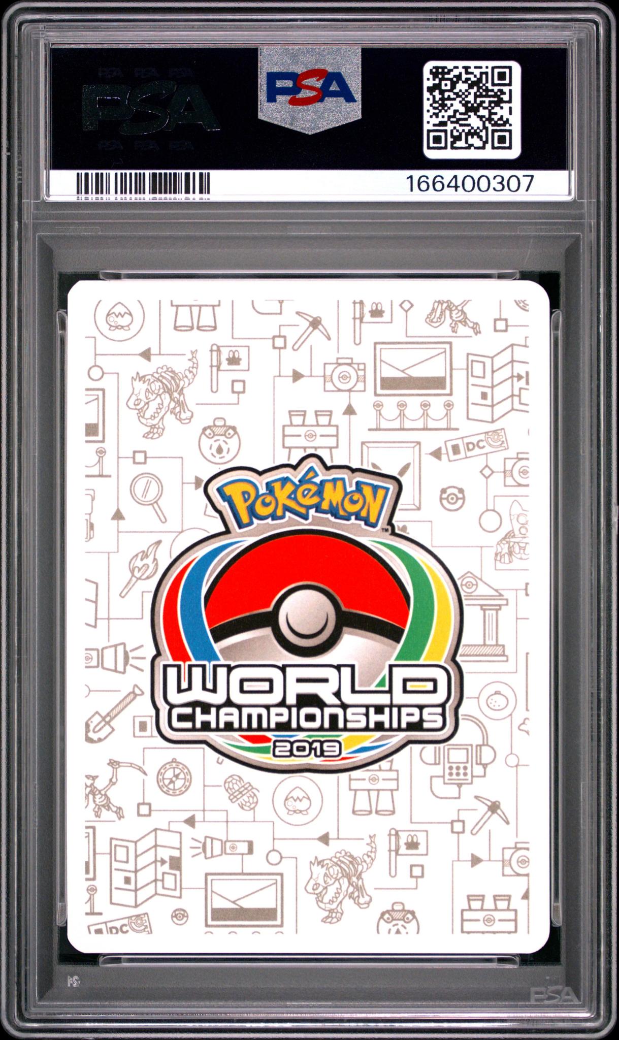 2019 Pokemon 2019 World Championships Deck Perfection 71 Mewtwo & Mew Gx PSA 10