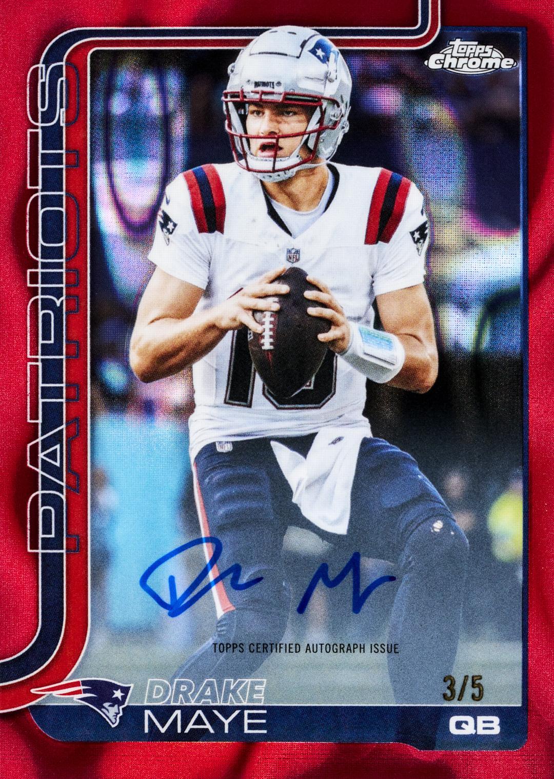 2025 Topps Chrome Football Jumbo Box
