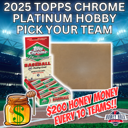 FULL CASE 2025 Topps Chrome Platinum Baseball Hobby - PICK YOUR TEAM Break #1771