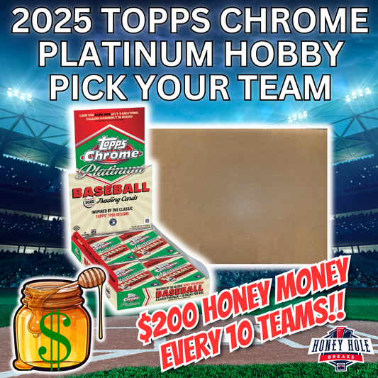 FULL CASE 2025 Topps Chrome Platinum Baseball Hobby - PICK YOUR TEAM Break #1771