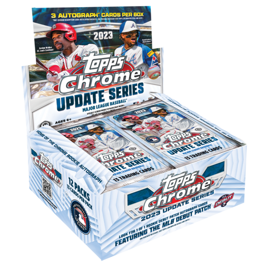 2023 Topps Chrome Update Series Baseball Jumbo Box